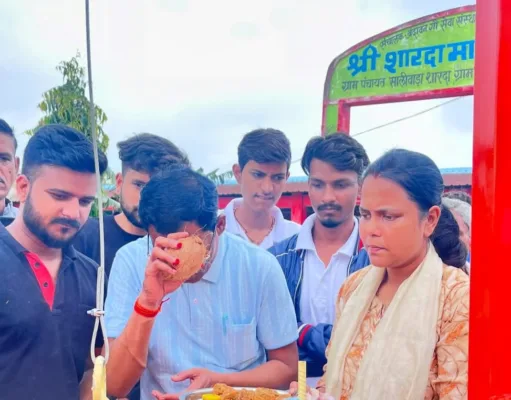 गौशाला में कॉ लिफ्टिंग मशीन उपलब्ध कराई गई:गौलक्ष्मी