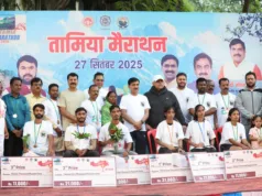 तामिया की घाटियों में दौड़े देश के 9 राज्यों और 20 जिलों के धावक