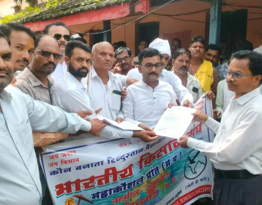 छिंदवाड़ा: भारतीय किसान संघ ने किसानों की ज्वलंत समस्याओं को लेकर सौंपा ज्ञापन