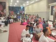 ईस्कान द्वारा कार्तिक मास में विशाल दीपदान महोत्सव कीर्तन भजन के साथ सम्पन्न