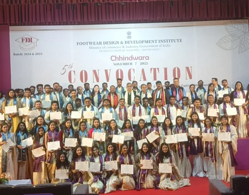 FDDI छिंदवाड़ा में 5वां दीक्षान्त समारोह का हुआ आयोजन