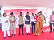 जिले में हर्षोल्लास के साथ मनाया गया मध्य प्रदेश का 70 वां स्थापना दिवस