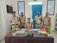 पुलिस ने खेत से मोटर चोरी के 3आरोपियों को भेजा जेल