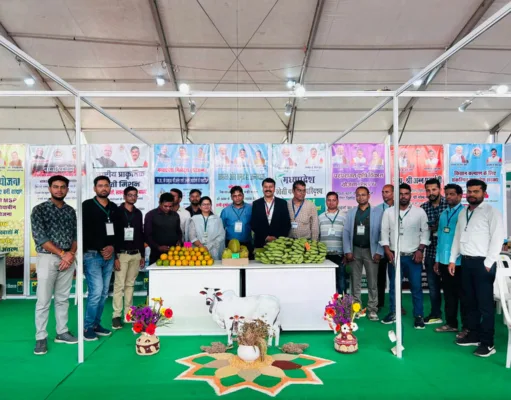 नागपुर एग्रो विजन मेले में कृषि विभाग छिंदवाड़ा के अधिकारियों ने किया प्रदेश का प्रतिनिधित्व