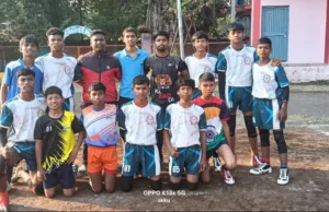 राज्य स्तरीय सब जूनियर कबड्डी प्रतियोगिता में चयन