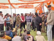 कलेक्टर ने चिलक में चौपाल लगाकर सुनी जनजातीय क्षेत्र के 15 ग्रामों की समस्याएं