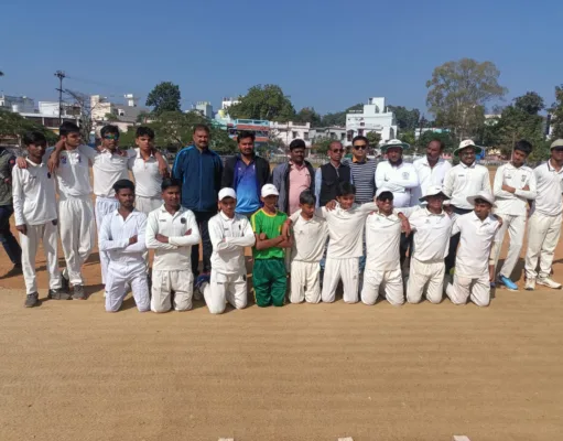 राज्य स्तरीय क्रिकेट प्रतियोगिता में 10 संभाग के 160 खिलाड़ी सहभागिता