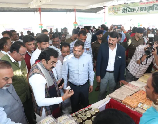 प्रभारी मंत्री ने किया छिंदवाड़ा जिले में साप्ताहिक जैविक / प्राकृतिक हाट बाजार का शुभारंभ