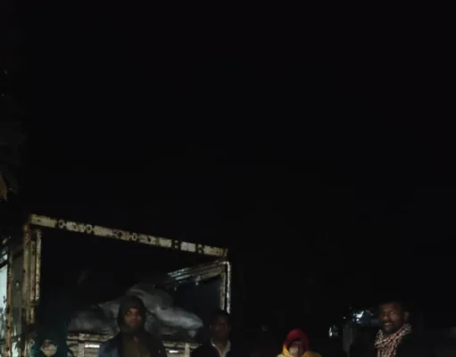 शिवपुरी में अवैध कोयला परिवहन पर बड़ी कार्रवाई, खनिज विभाग ने पिकअप वाहन किया जप्त