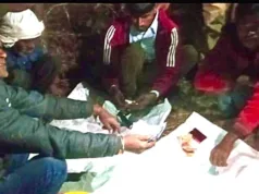 मोहगांव के छत्रापुर में जुआ पकड़ाया, चार आरोपी गिरफ्तार