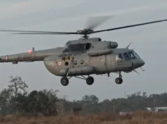 एमआई-17 हेलीकॉप्टर में सवार होकर बाघिन गई ससुराल…