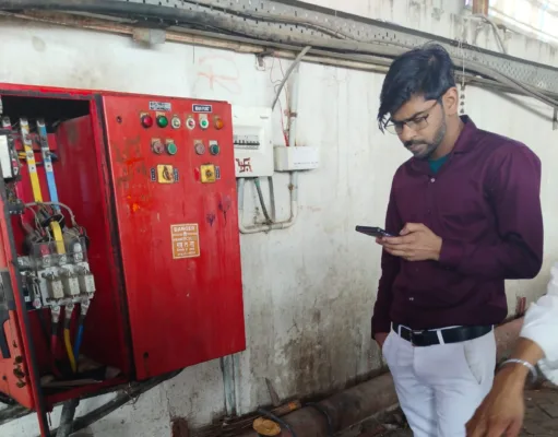 नगर निगम टीम के निरीक्षण में अग्नि सुरक्षा नियमों की गंभीर अनदेखी उजागर