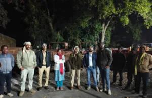 लोहांगी में नदी से रेत के अवैध उत्खनन/परिवहन करते 5 वाहन जप्त