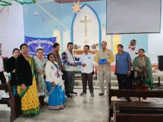 केंद्र व राज्य शासन की अल्पसंख्यक वर्ग की योजना पर चर्च में चर्चा