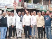 कांग्रेस ने किया मंत्रियों का पुतला दहन: अमरवाड़ा