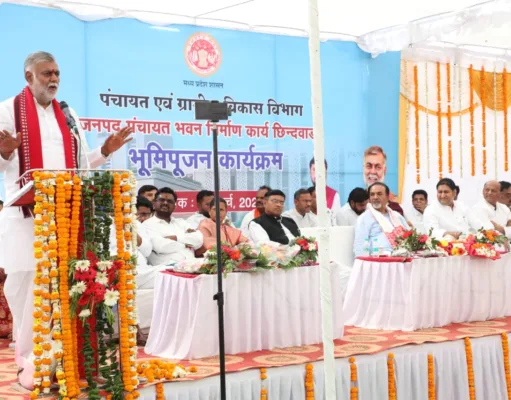 जिले में विकास की नई सौगात: मंत्री प्रहलाद सिंह पटेल ने किया निर्माण कार्यों का भूमिपूजन