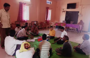 पेसा अधिनियम के तहत मोरछी में पारंपरिक रूढ़िगत ग्राम सभा संपन्न