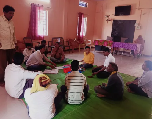 पेसा अधिनियम के तहत मोरछी में पारंपरिक रूढ़िगत ग्राम सभा संपन्न