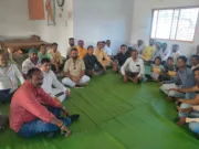 श्री हनुधाम मंदिर किशनपुर खमरा में होगी राम कथा, समिति की बैठक आयोजित