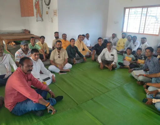 श्री हनुधाम मंदिर किशनपुर खमरा में होगी राम कथा, समिति की बैठक आयोजित