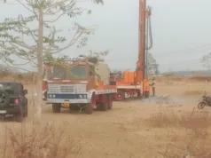 छिंदवाड़ा में आरटीओ ऑफिस के पास बोरवेल खनन, नियमों की अनदेखी