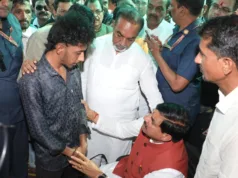 मुख्यमंत्री डॉ यादव ने प्रभावित परिवारों से भेंट कर सांत्वना दी