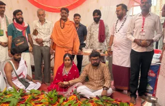 श्री रामेश्वरम धाम में विशाल कलश यात्रा के साथ हुआ 1008 कुण्डीय सहस्त्र चंडी महायज्ञ का शुभारंभ