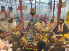 सांसद बंटी विवेक साहू के माध्यम से जिलेवासियों को मिल रहा 1008 कुण्डीय सहस्त्र चंडी महायज्ञ के दिव्य और पुण्य आयोजन का लाभ