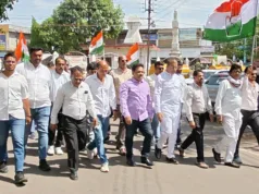 किसानों की आवाज बुलंद करने कांग्रेस उतरी सड़कों पर