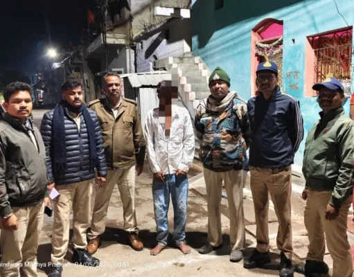 छिन्दवाड़ा पुलिस का कॉम्बिंग आपरेशन एक ही रात्रि में 122 वारंटियो को किया गिरफ्तार