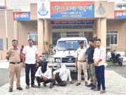 मोटरसाइकिल चोरी मामले में दो आरोपी गिरफ्तार