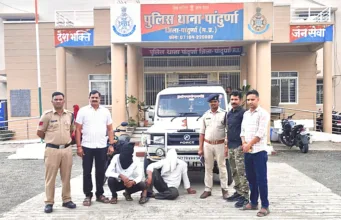 मोटरसाइकिल चोरी मामले में दो आरोपी गिरफ्तार