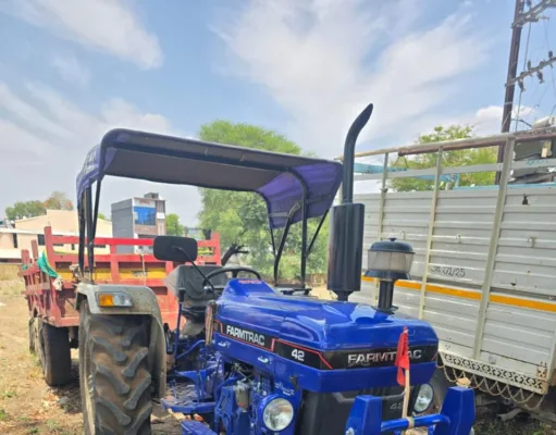 अवैध रेत परिवहन पर बड़ी कार्रवाई: ट्रैक्टर-ट्रॉली जप्त