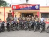 अंतर्राज्यीय चोर गिरोह से पुलिस ने की 19 मोटर सायकल जप्त