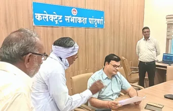 मोहगांव तिराहे पर प्रस्तावित शराब दुकान का जनसुनवाई में विरोध