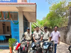 चोरी की तीन मोटर साईकल जप्त कर आरोपीयो को भेजा जेल