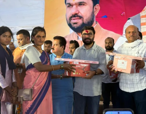 सांसद बंटी विवेक साहू का जन्मदिन जिले भर में सेवाभावी दिवस के रूप में मनाया गया