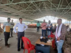 SDM अमरवाड़ा ने किया गेहूं खरीदी केंद्रों का औचक निरीक्षण
