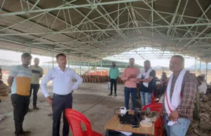 SDM अमरवाड़ा ने किया गेहूं खरीदी केंद्रों का औचक निरीक्षण