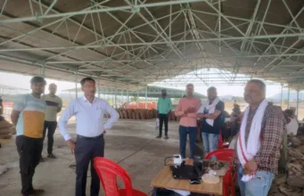 SDM अमरवाड़ा ने किया गेहूं खरीदी केंद्रों का औचक निरीक्षण