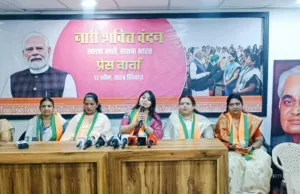 प्रधानमंत्री जी की दृढ़ इच्छाशक्ति को प्रदर्शित करता है महिलाओं को 33 प्रतिशत आरक्षण का कानून- गुंजन चौकसे