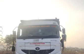 छिंदवाड़ा में अवैध रेत परिवहन पर कार्रवाई, ओवरलोड डंपर जब्त