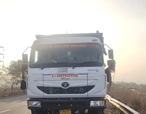 छिंदवाड़ा में अवैध रेत परिवहन पर कार्रवाई, ओवरलोड डंपर जब्त