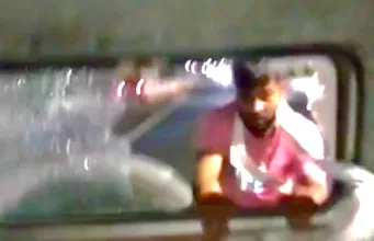 अवैध शराब से भरी बोलेरो पकड़ाई छुड़ाने के प्रयास में चलती गाड़ी पर हमला, वाहन से लटका आरोपी गिरकर घायल वीडियो वायरल…