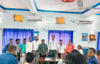 भावभीनी विदाई: अमरवाड़ा मध्य प्रदेश ग्रामीण बैंक के शाखा प्रबंधक का छिंदवाड़ा स्थानांतरण