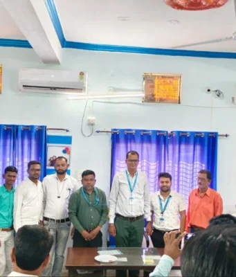 भावभीनी विदाई: अमरवाड़ा मध्य प्रदेश ग्रामीण बैंक के शाखा प्रबंधक का छिंदवाड़ा स्थानांतरण