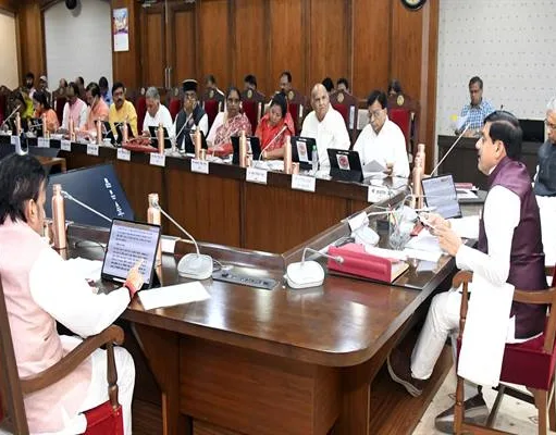मुख्यमंत्री डॉ. यादव की अध्यक्षता में मंत्रि-परिषद की बैठक में लिए गए निर्णय
