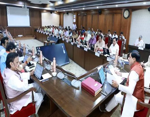 मुख्यमंत्री डॉ. यादव की अध्यक्षता में मंत्रि-परिषद की बैठक में लिए गए निर्णय
