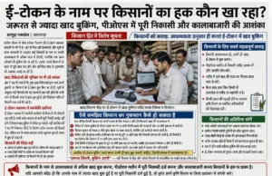 ई-टोकन के नाम पर किसानों का हक कौन खा रहा?