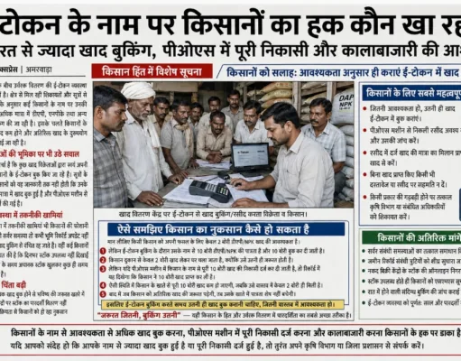 ई-टोकन के नाम पर किसानों का हक कौन खा रहा?